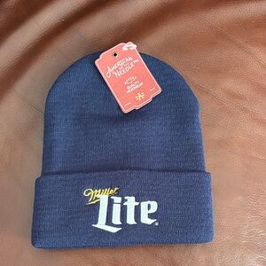 American Needle Blue Beanie